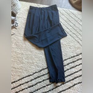 Haggar navy dress pants 34x32
